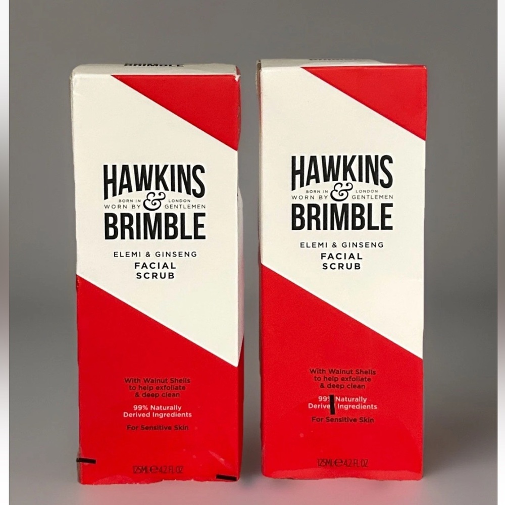 Hawkins & Brimble Men’s Elemi & Ginseng Facial Scrub (125ml) 2 available